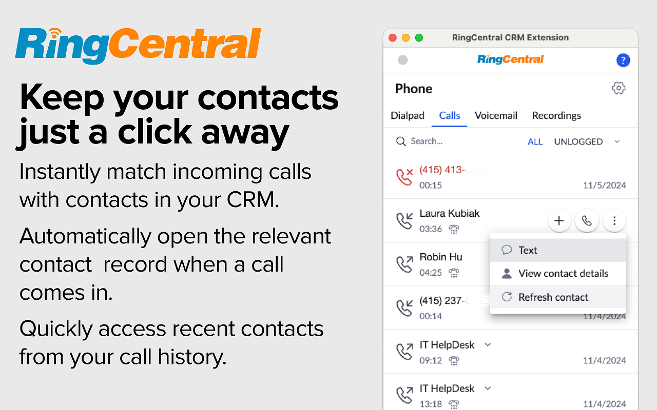 RingCentral App Connect截图3
