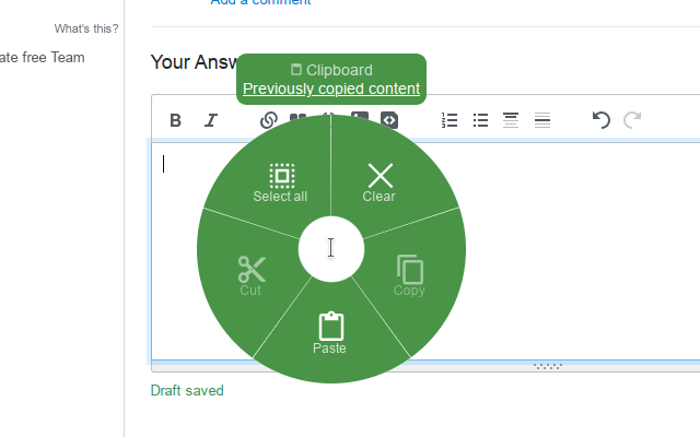 Circle Mouse Gestures (pie menu)截图1