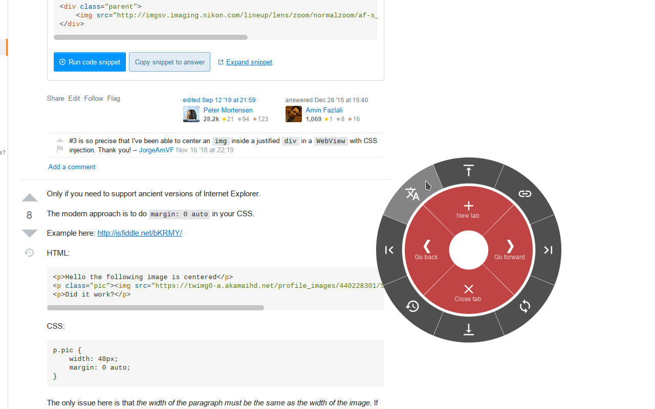 Circle Mouse Gestures (pie menu)截图4
