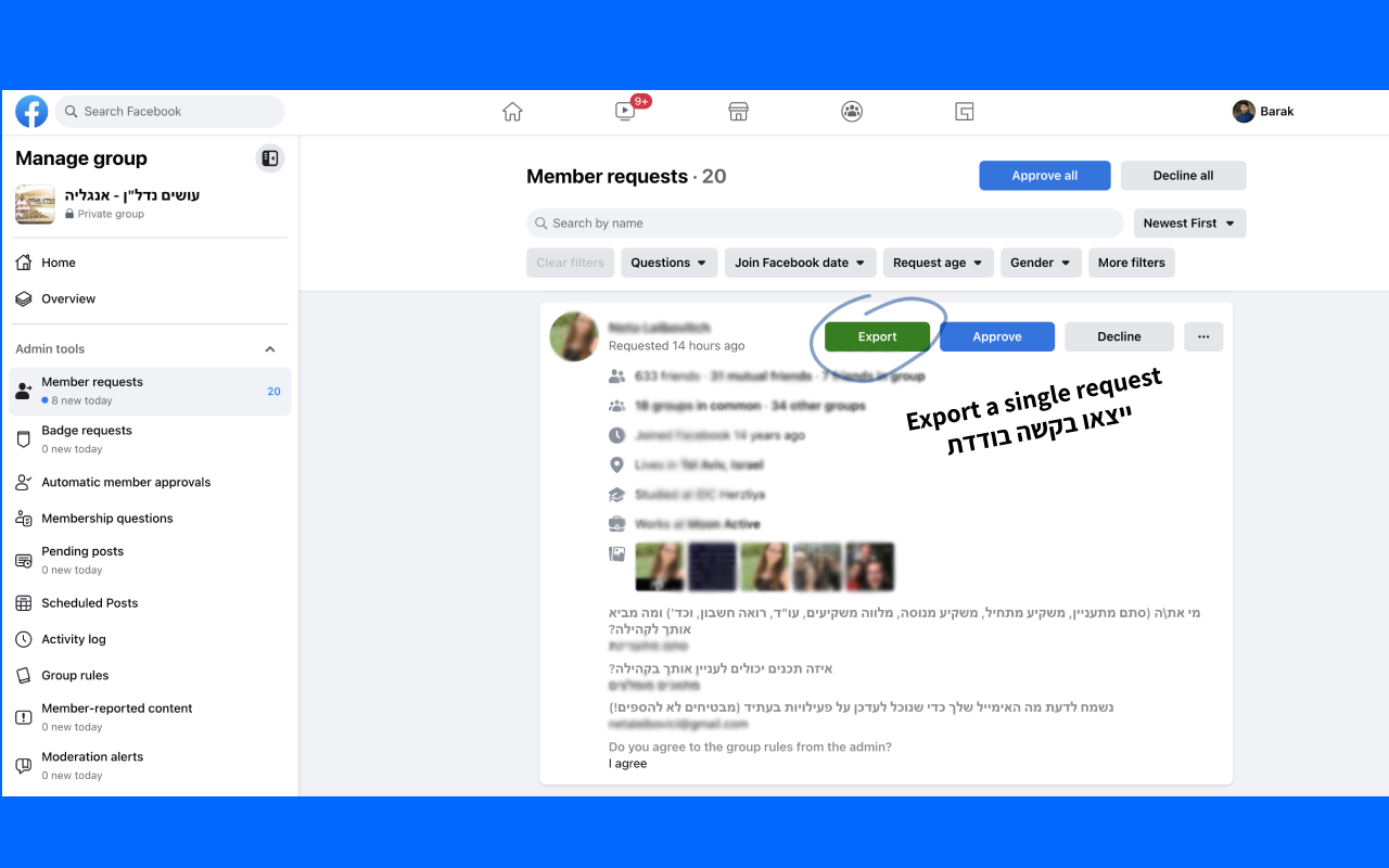 Group Members Exporter截图1