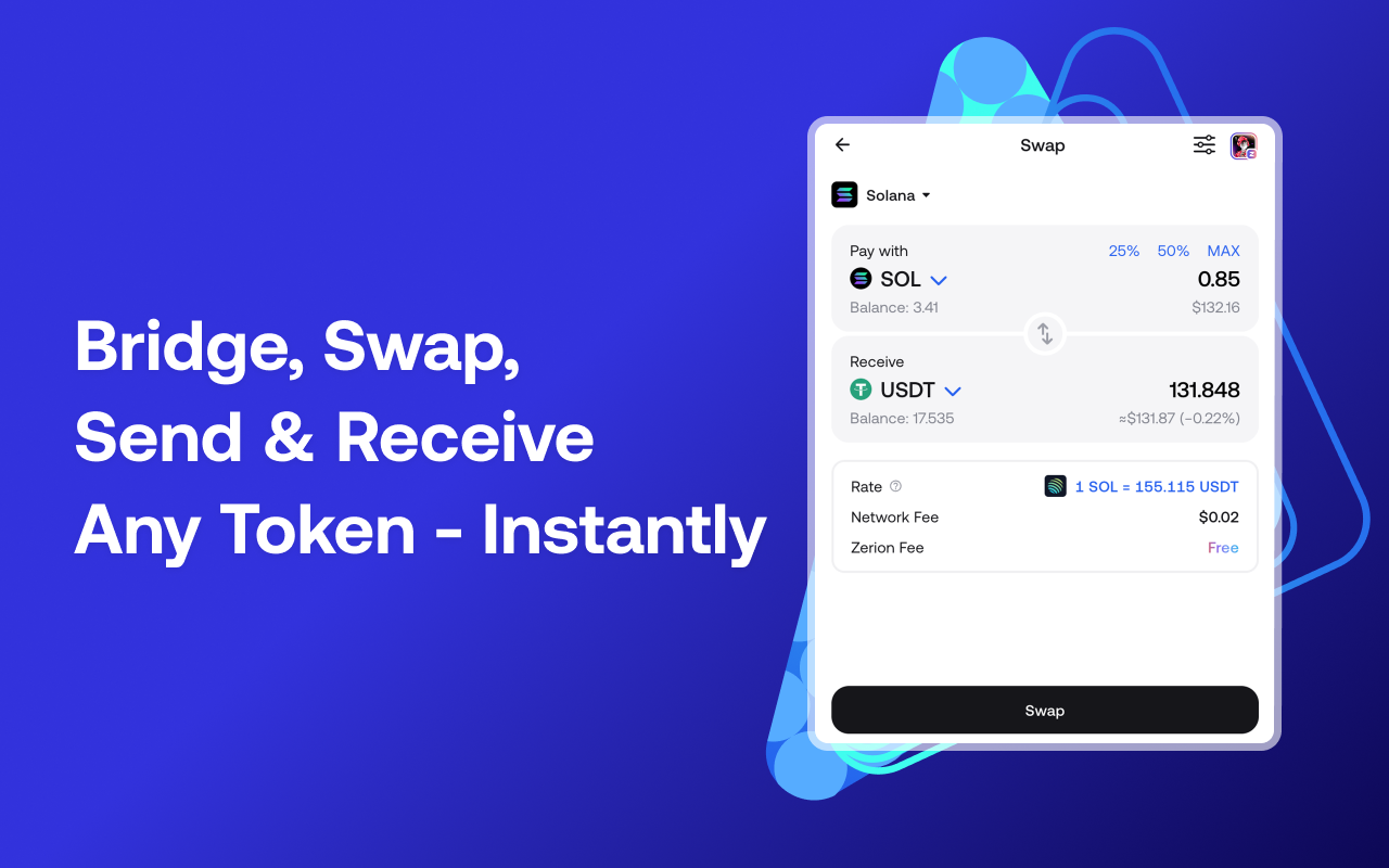 Zerion Wallet: Crypto & DeFi截图3