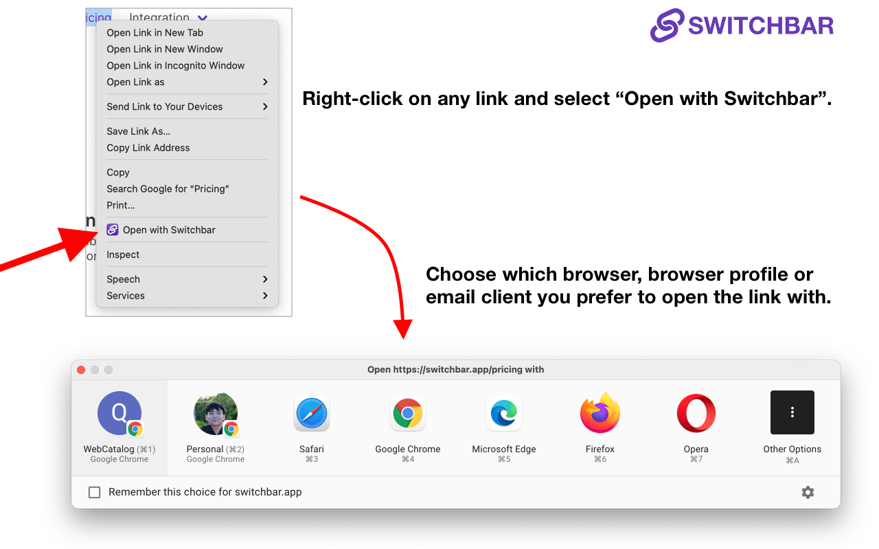 Open with Switchbar截图1