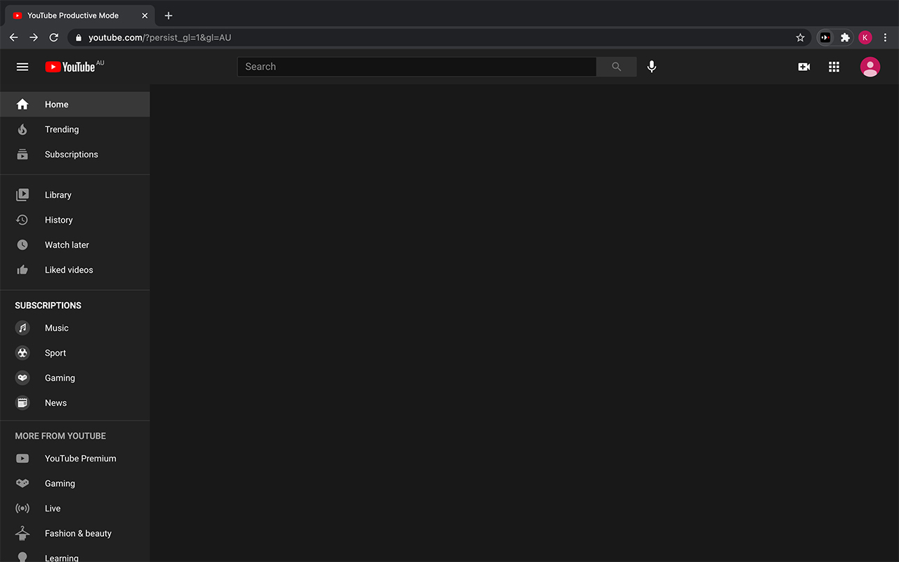 YouTube Distraction Disabler截图1