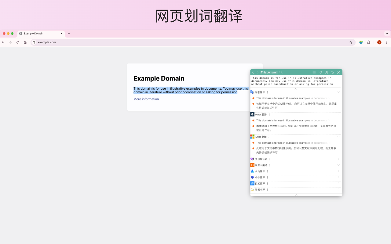 沙拉翻译:聚合词典 、划词翻译、沉浸式(对照)翻译 & 查词截图4