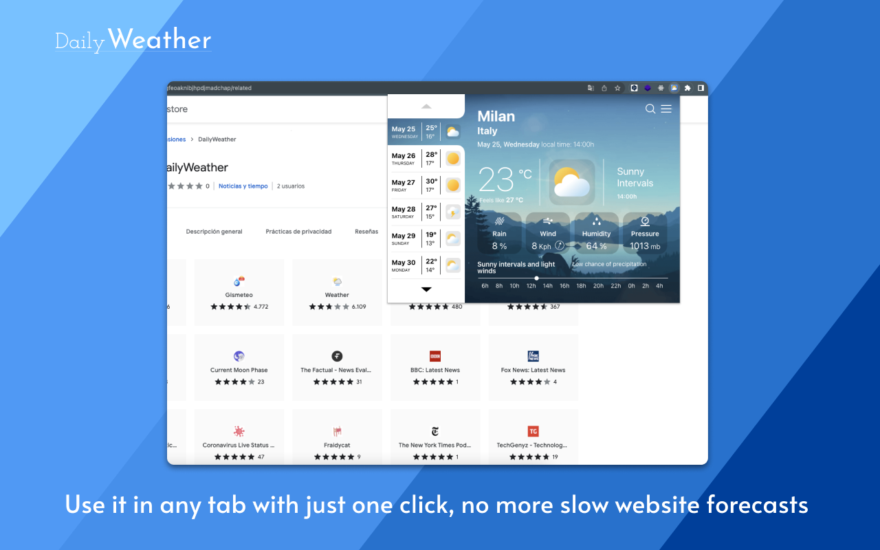 Daily Weather Forecast截图2