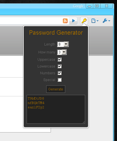 Password Generator截图1
