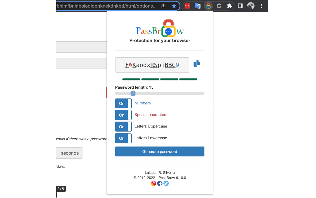 PassBrow: Browser Password/Site Blocking截图5