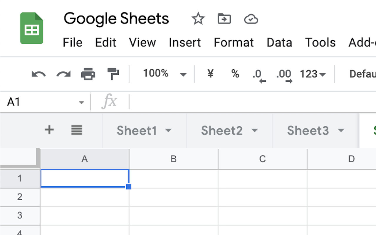 Google Sheets Tabs on top截图2