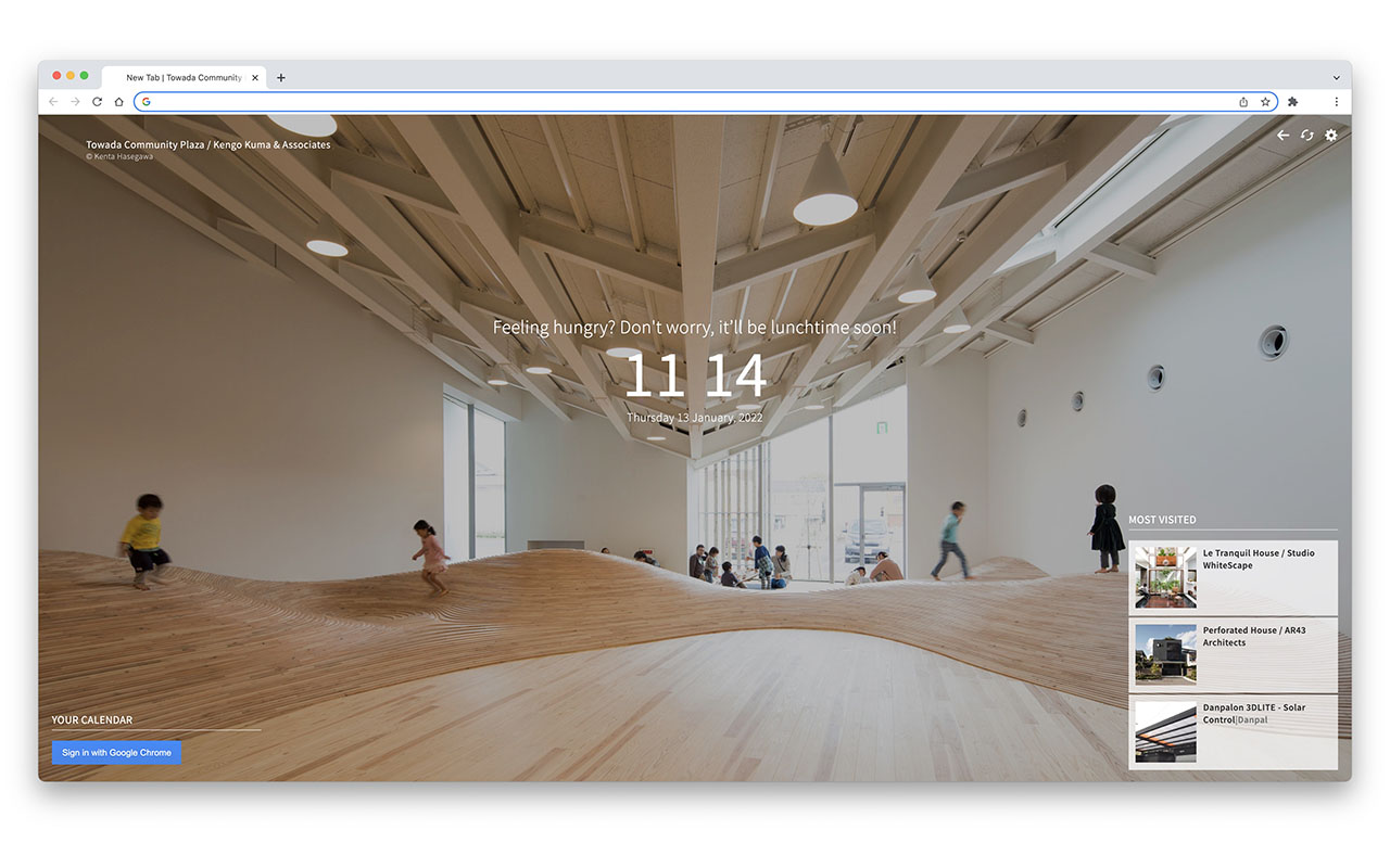 ArchDaily New Tab截图2