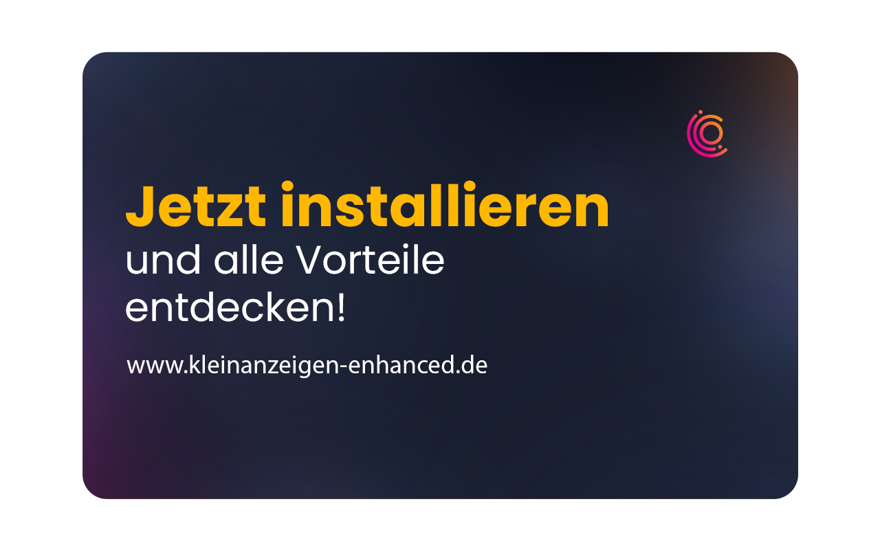 Kleinanzeigen-Enhanced - Das ultimative Kleinanzeigen Tool截图1