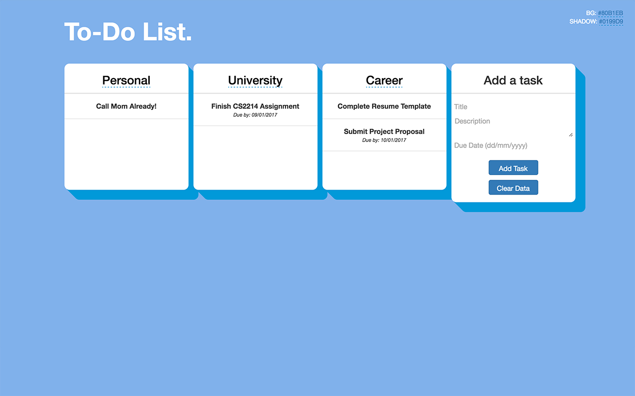To-Do List.截图1