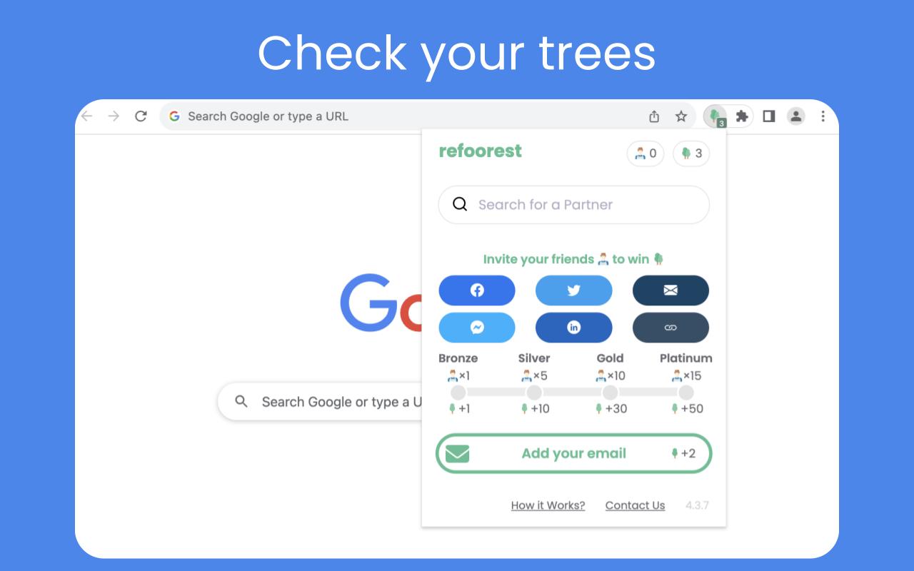 refoorest - 免费植树截图1