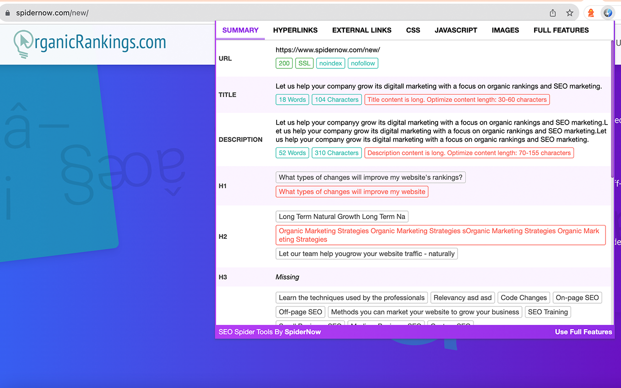 SEO Spider Tools截图3