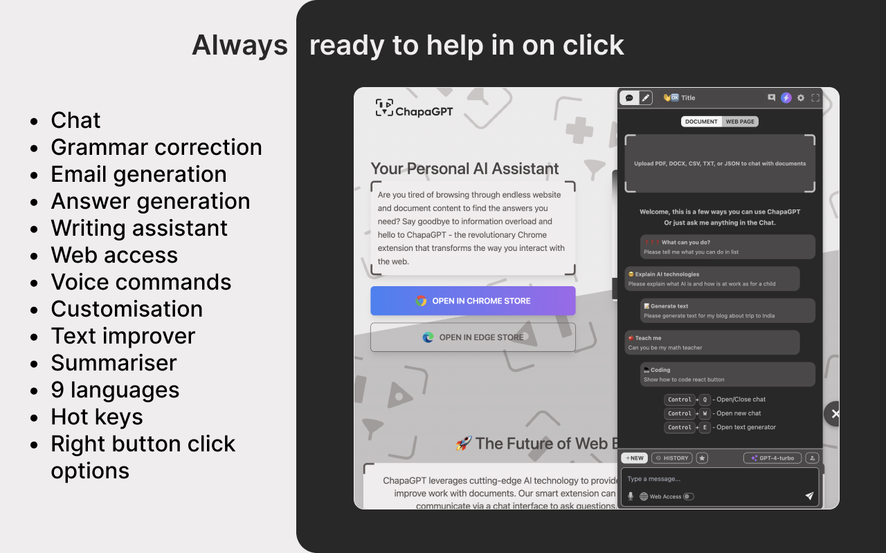 Chapax - Universal AI agent截图2