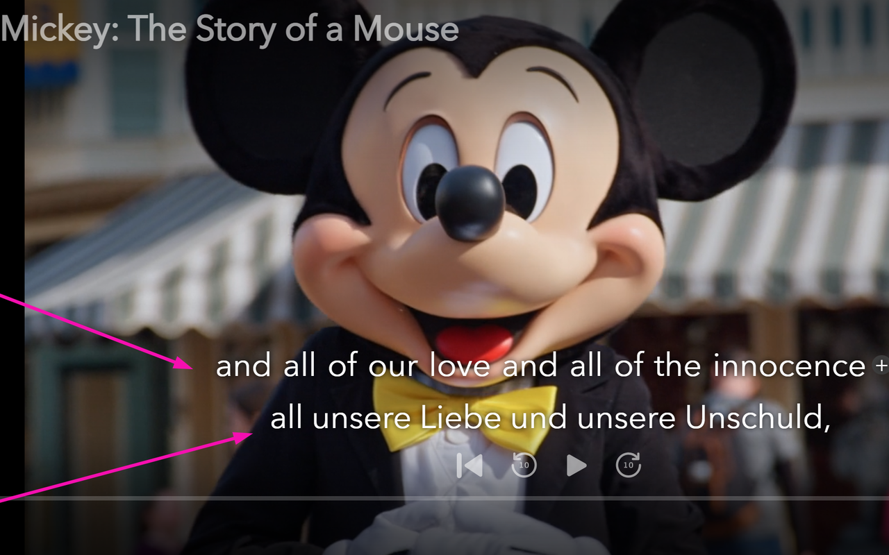 Language Learning with Disney Plus(Beta)-AFL截图1