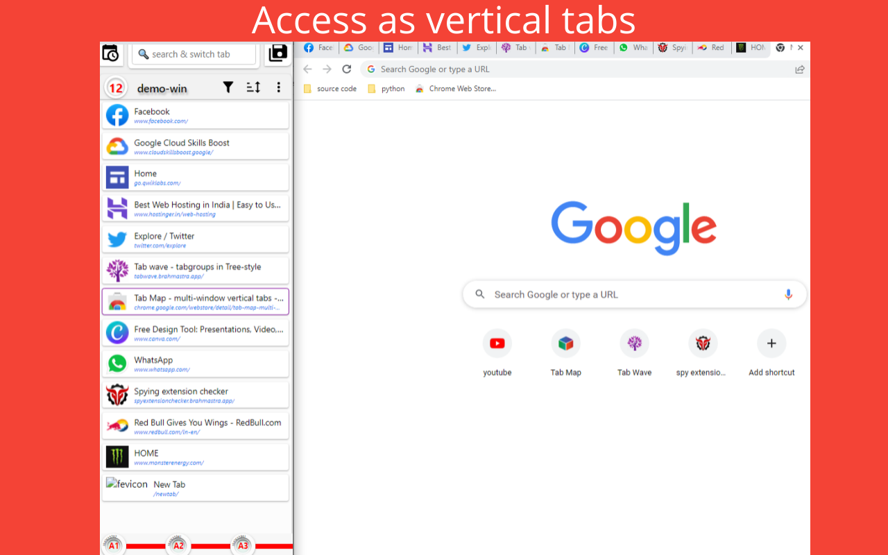 tabWindow - multi window vertical tabs截图4