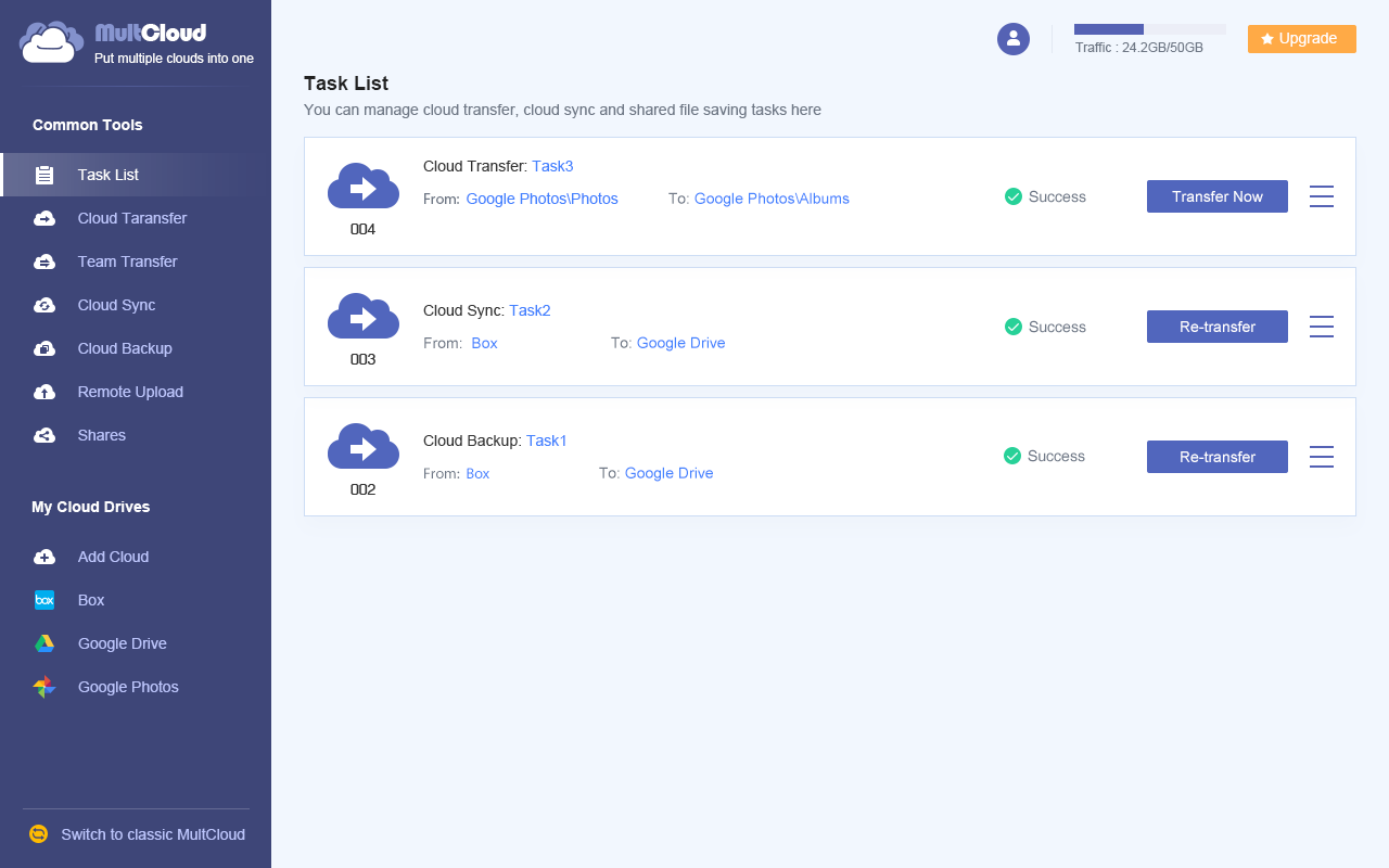 Transfer Google Photos to another Account截图2