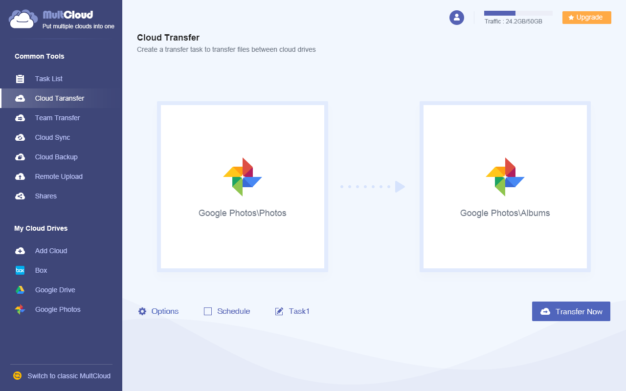 Transfer Google Photos to another Account截图3