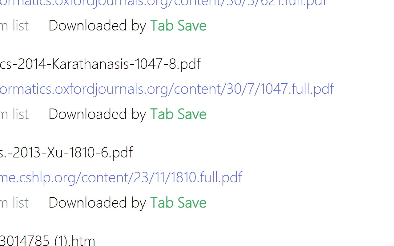 Tab Save截图1