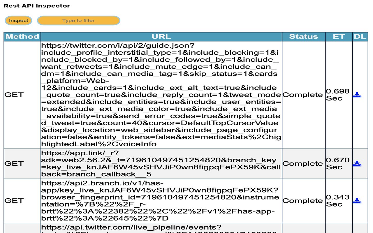 Rest API Inspector截图1