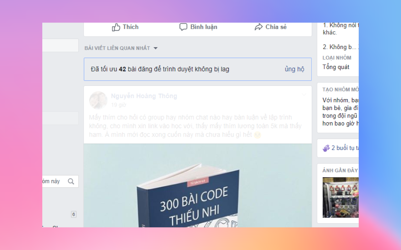 Scrollizy - Facebook Optimizer截图1