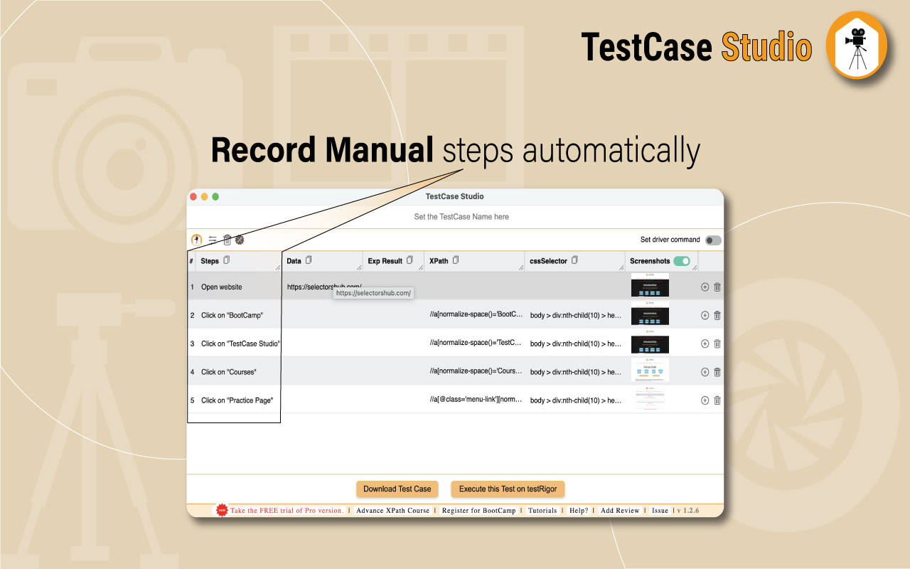 TestCase Studio - Selenium IDE截图3