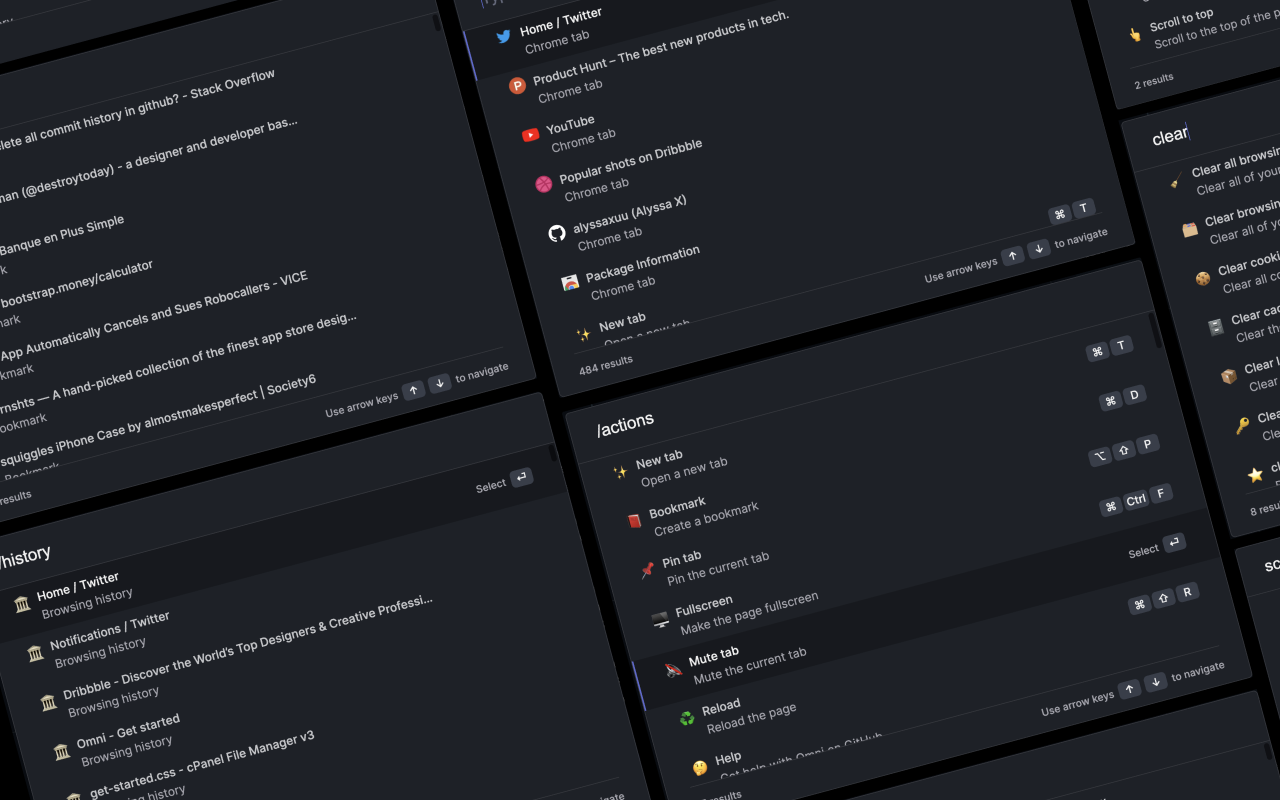 Omni - Bookmark, History, & Tab Manager截图1