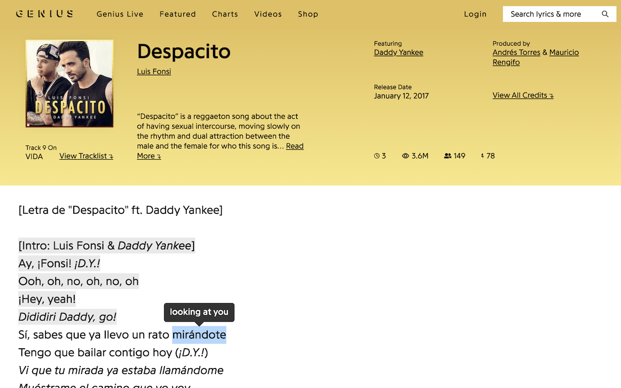 Codex | Click to translate any Spanish word截图1