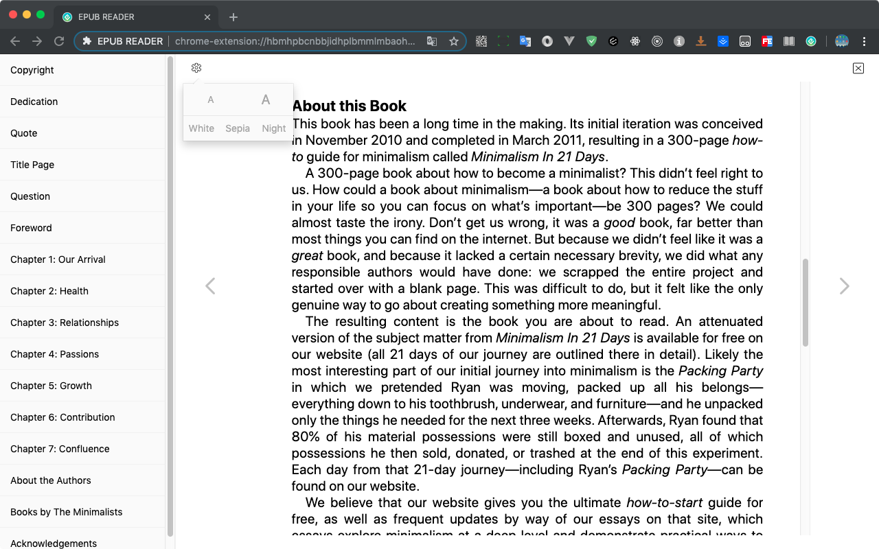 EPUB READER截图4
