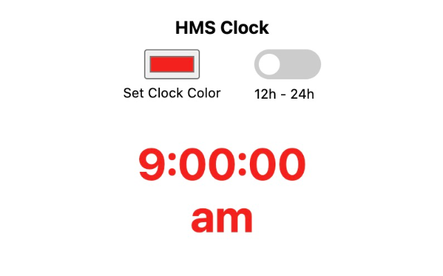 HMS Clock截图2