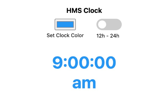 HMS Clock截图3