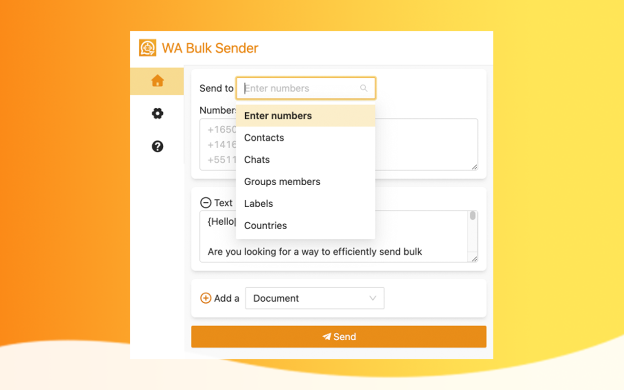 WA Bulk Sender截图1