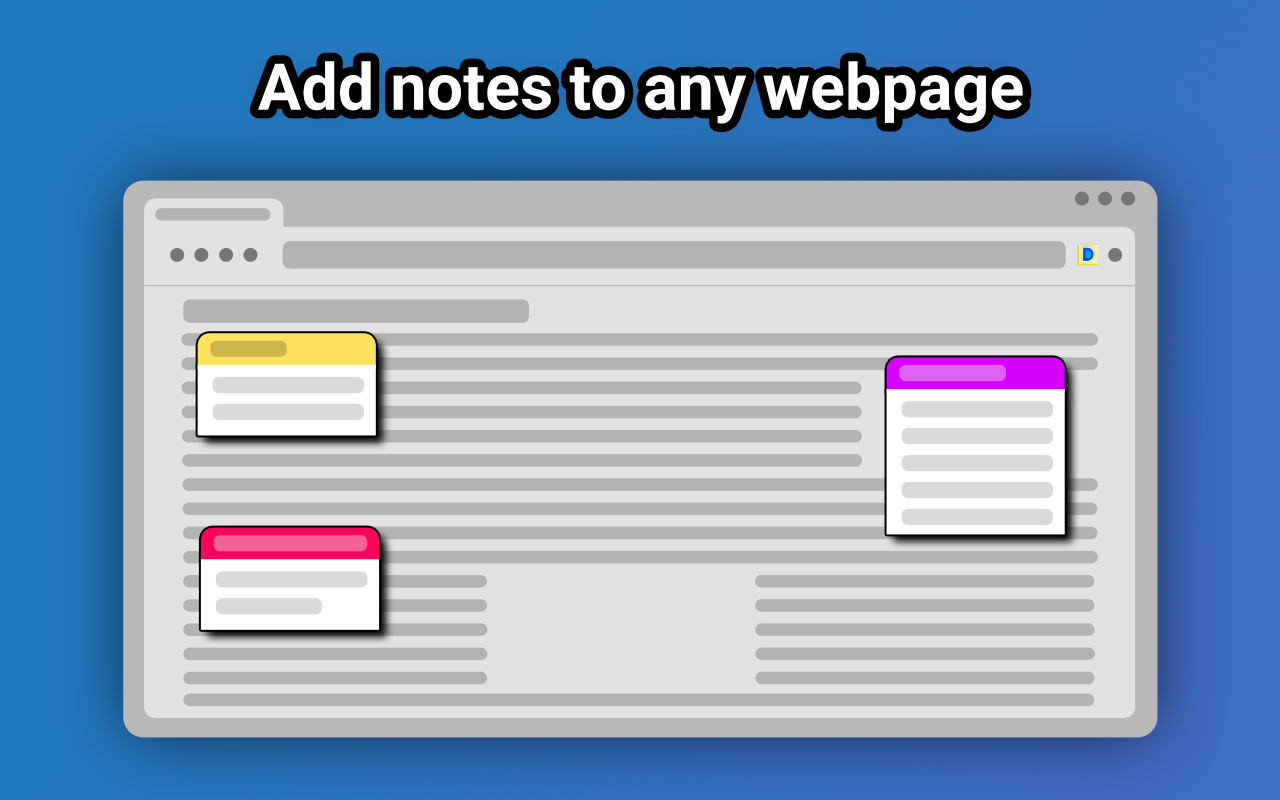 Docamatic - Add Sticky Notes to the Web截图1