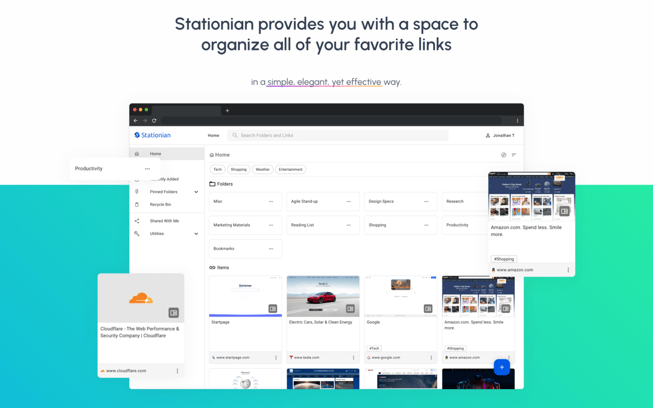 Stationian Bookmark Manager截图2