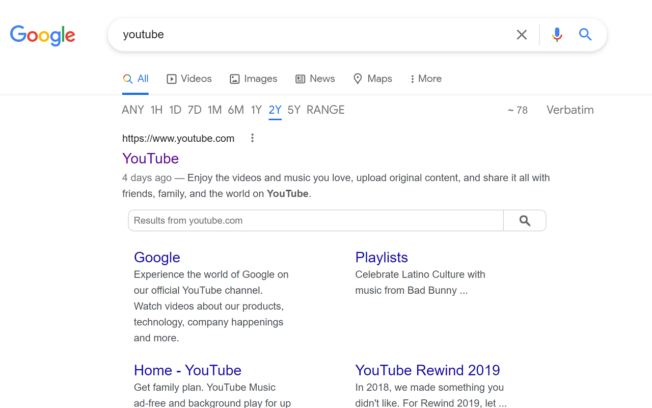 Google Search by date - horizontal bar截图2