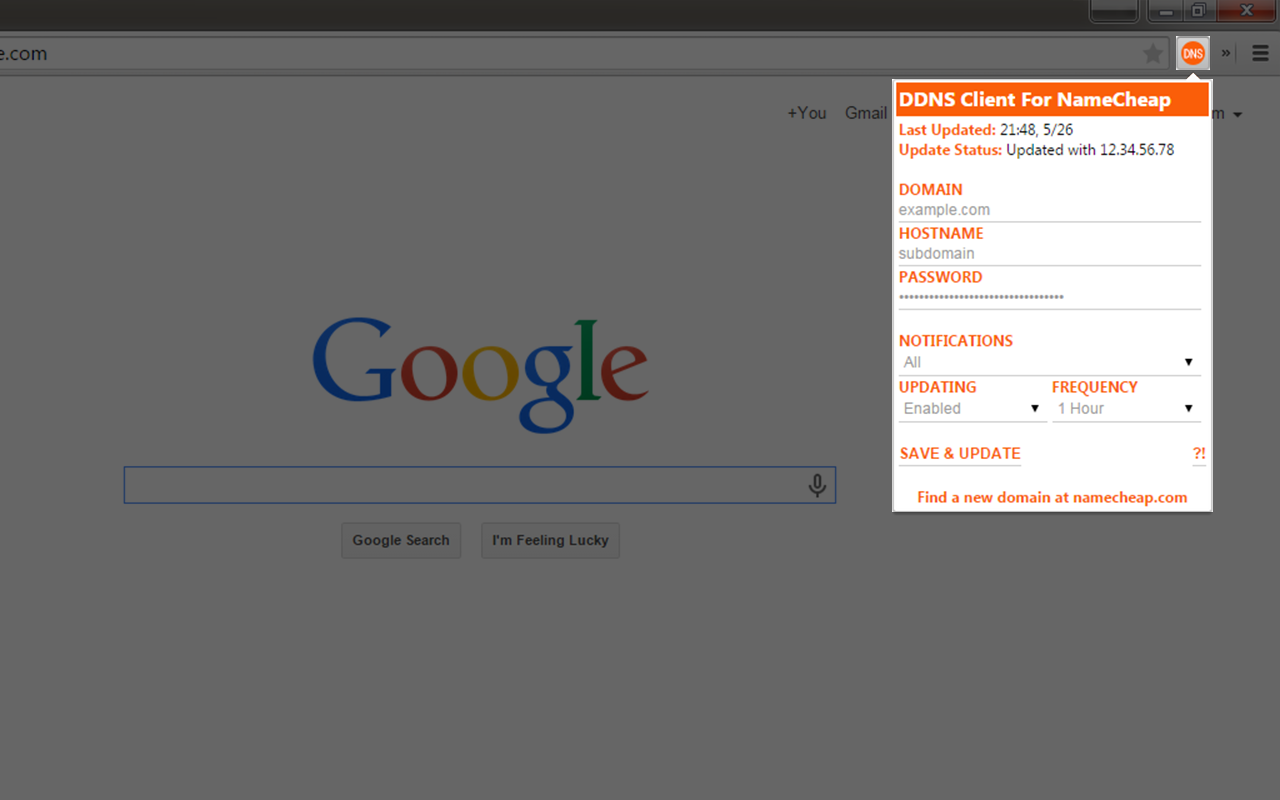 DDNS Client For NameCheap截图1