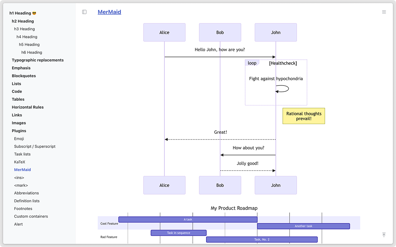 Markdown Reader截图2