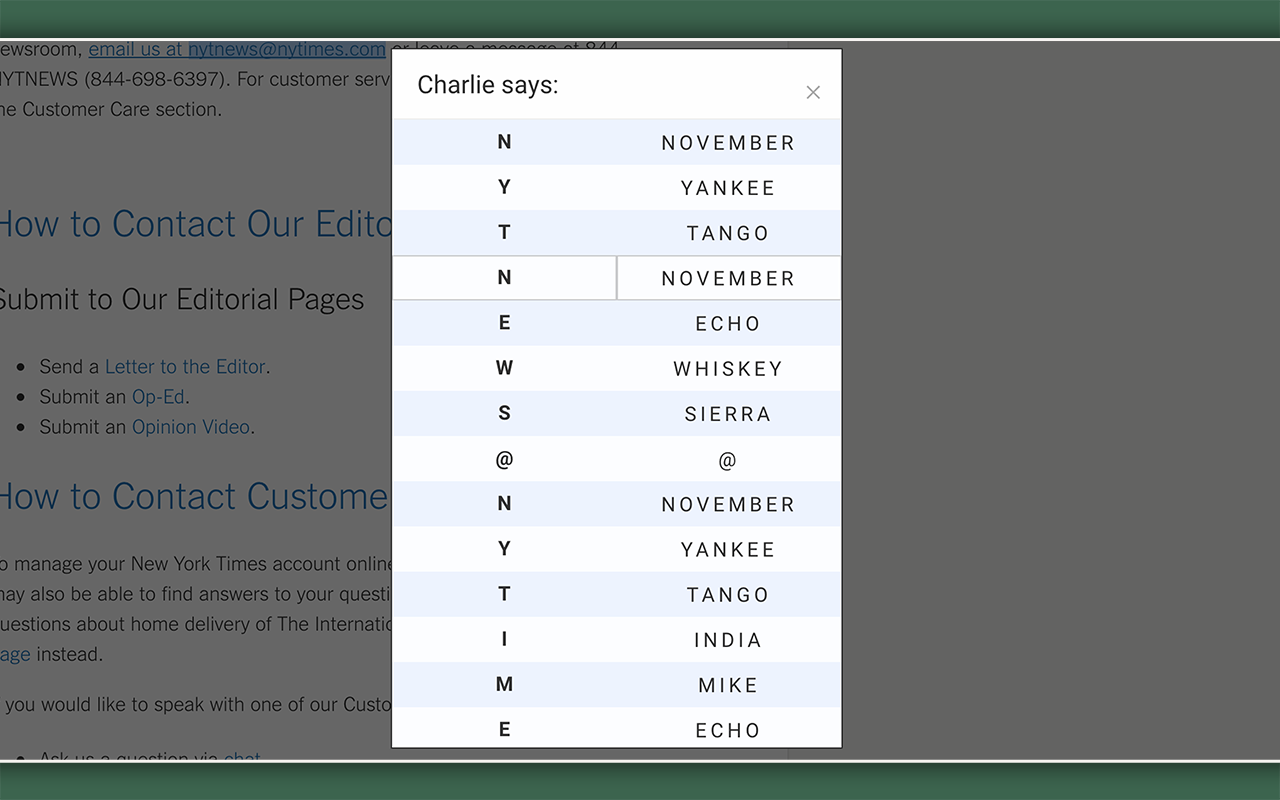 Charlie - Phonetic Alphabet Helper截图1