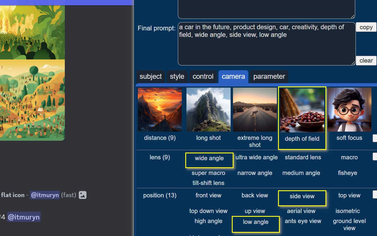 AI Image Prompter - for Midjourney and more截图5