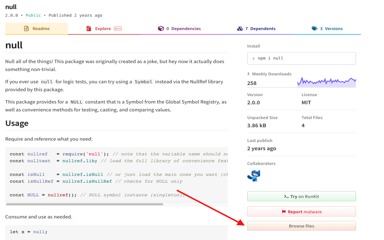 NPM Files Explorer截图1