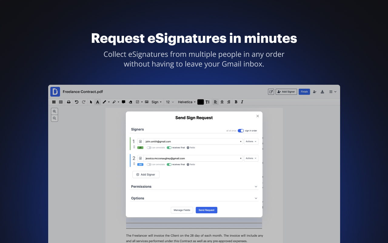 DocHub - Sign PDF from Gmail截图1