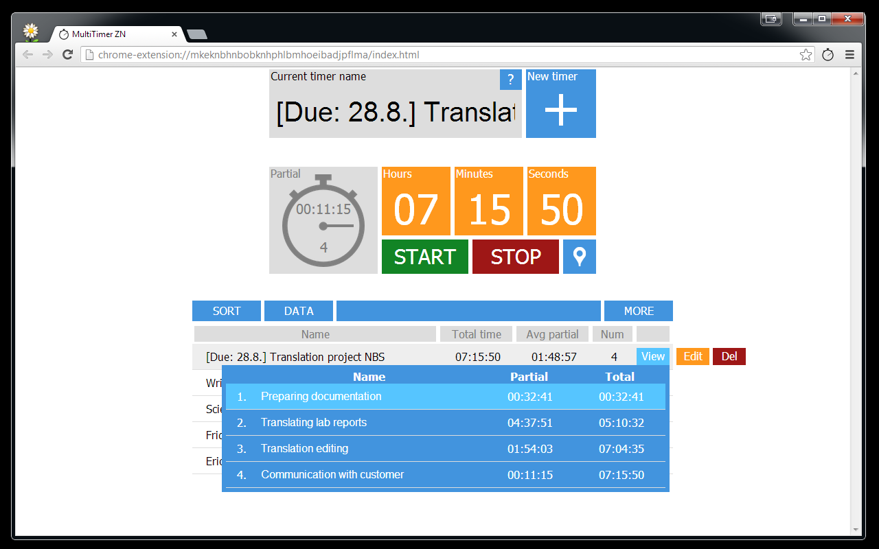 MultiTimer ZN截图4