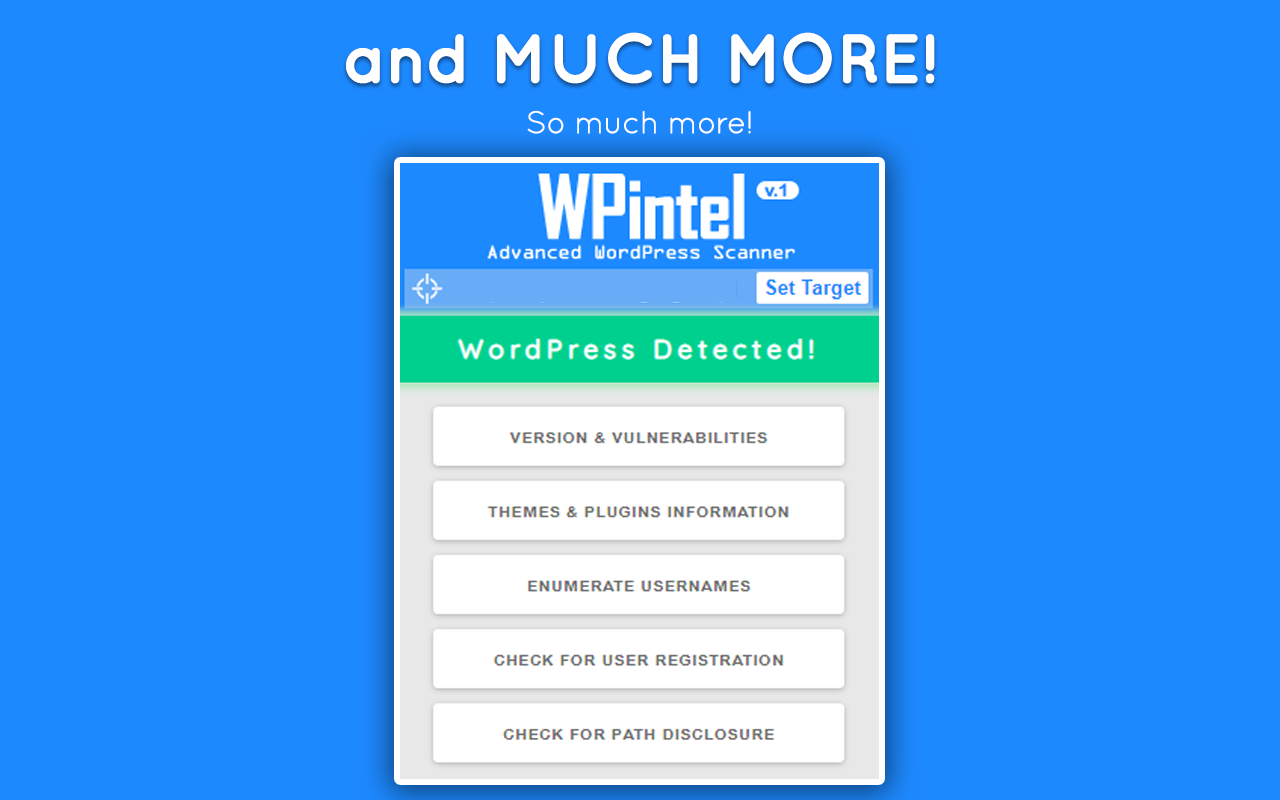 WPintel - WordPress Vulnerability Scanner截图1