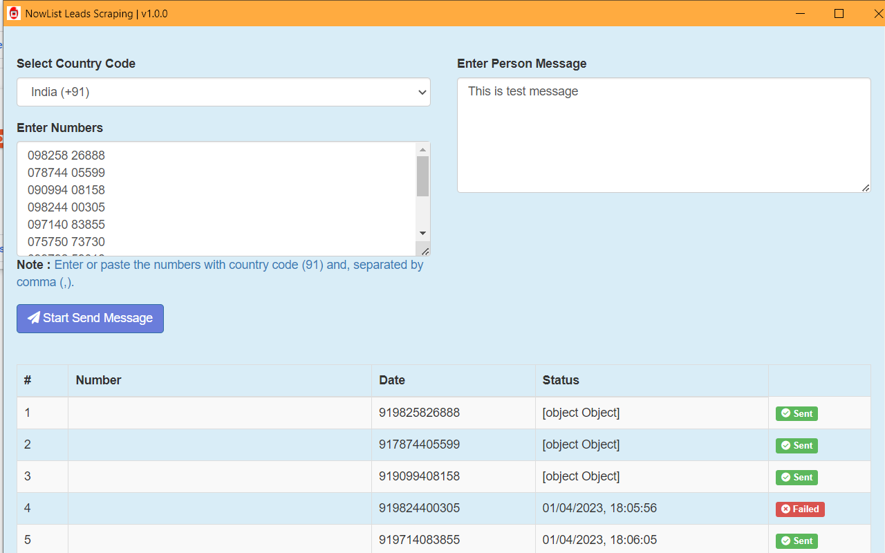 NowList Leads Scraping截图2
