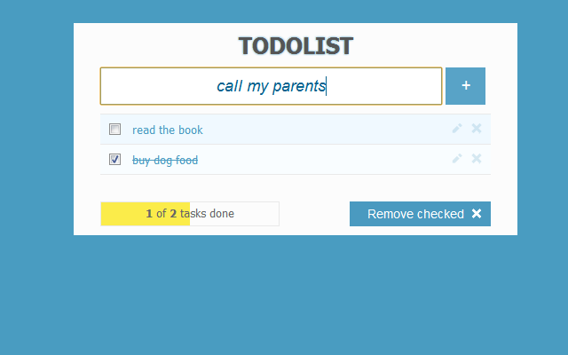 ToDo List截图3