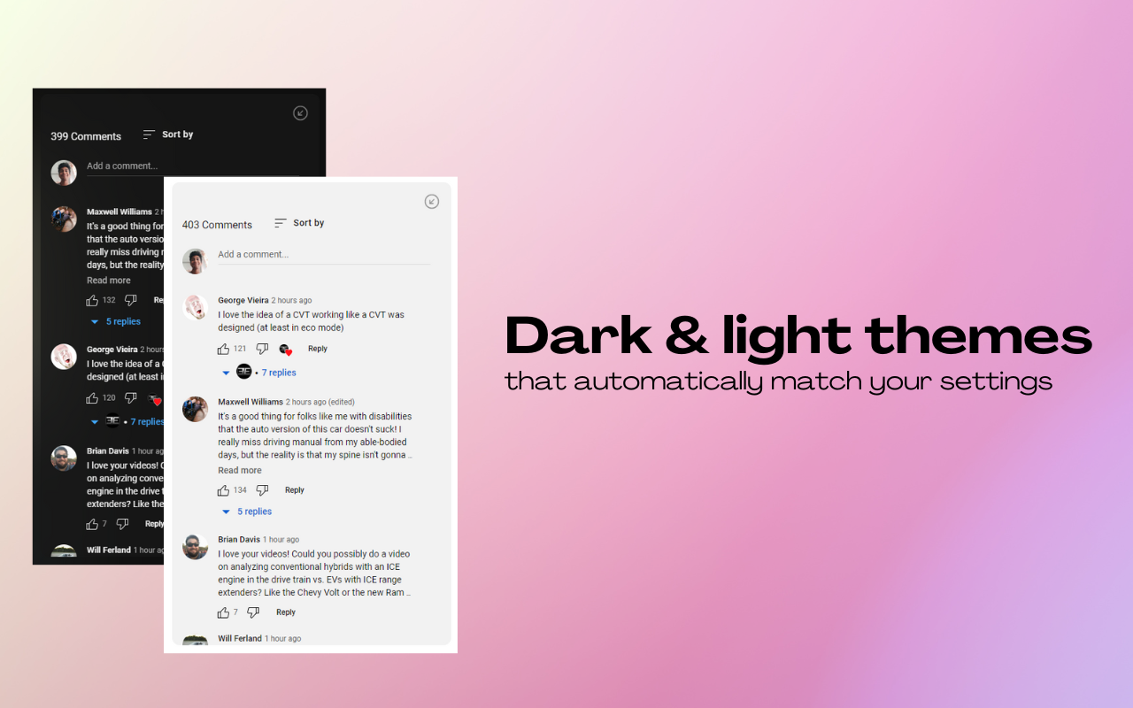 Sidesy: Your Comments Sidebar For YouTube截图1
