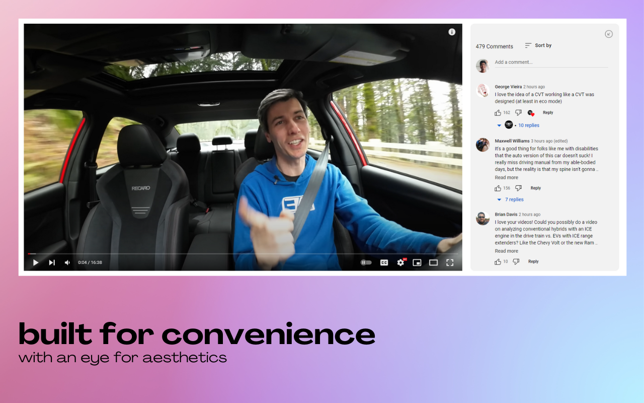 Sidesy: Your Comments Sidebar For YouTube截图3