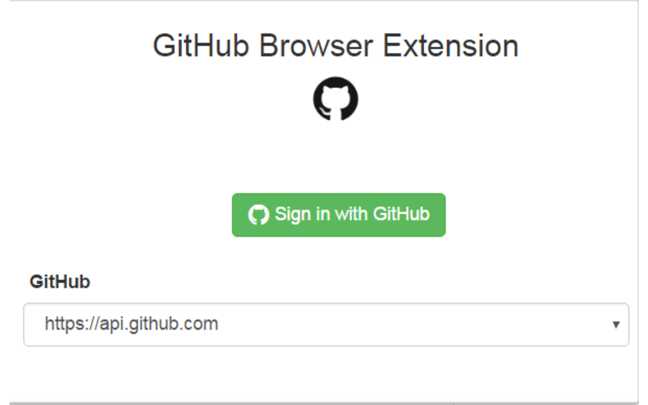 GitHub Browser Extension截图1