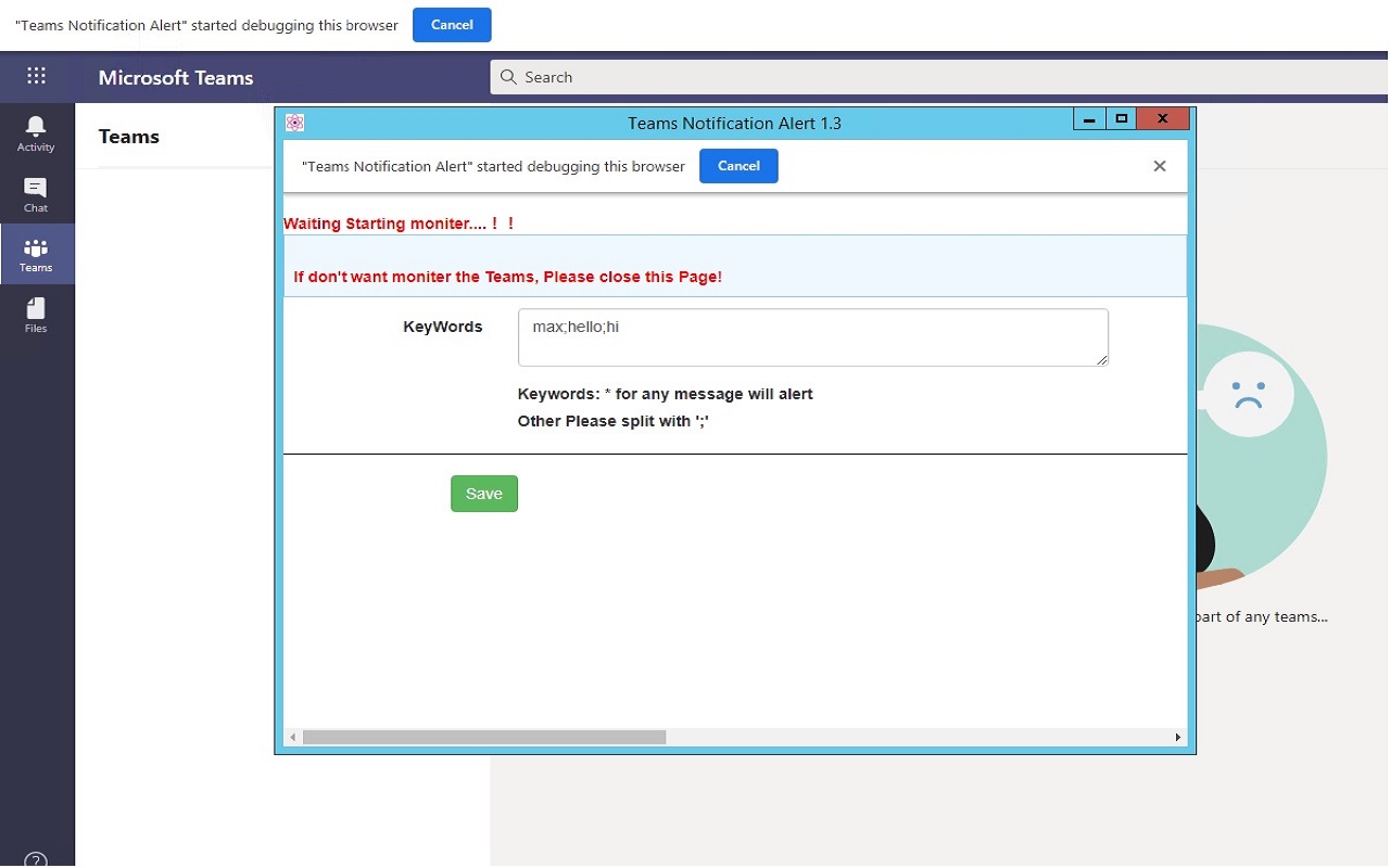 Teams Notification Alert截图1