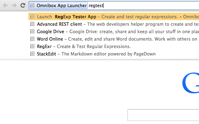 Omnibox App Launcher截图2